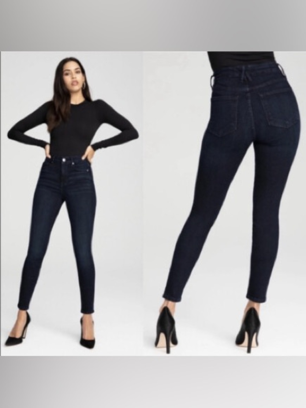 Good American Jeans Skinny Cropped Women’s Size 2